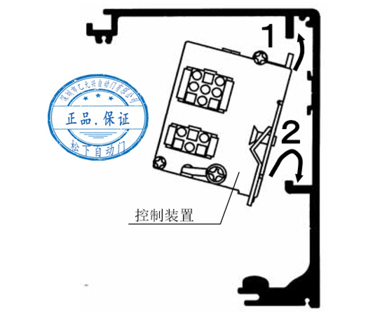 松下自動(dòng)門(mén)控制器安裝