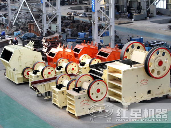 石英石破碎機廠區(qū)圖