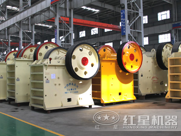 顎式破碎機實拍圖